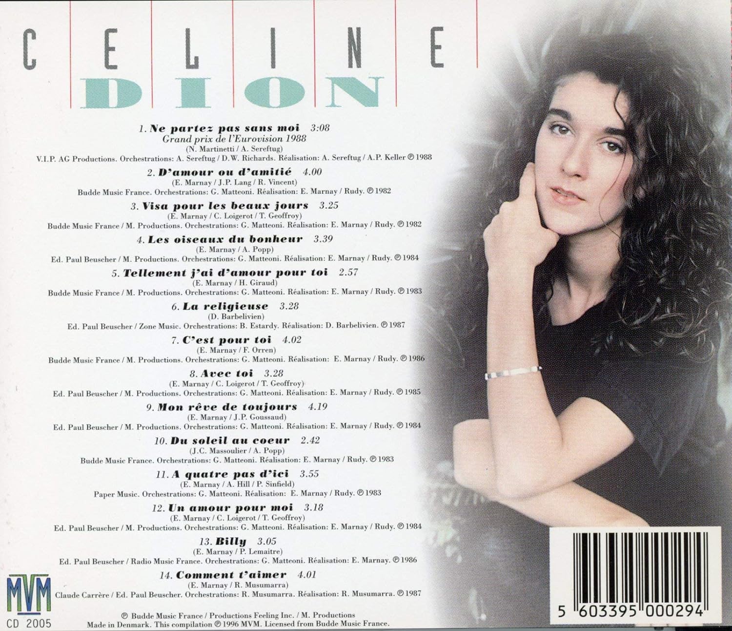 Celine Dion - Ne Partez Pas Sans Moi
