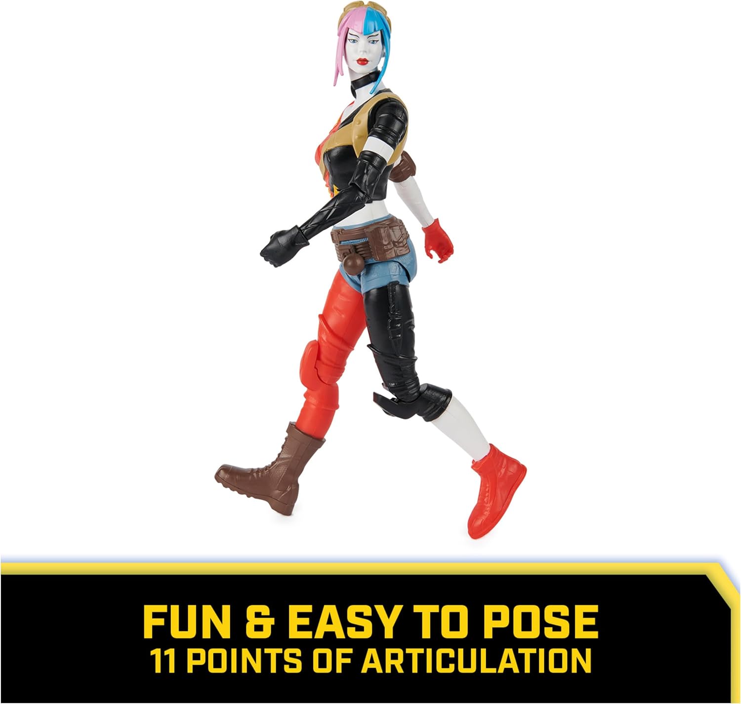 dc comics, Harley Quinn actiefiguur, 30 cm Super Hero Collectible Kids Toys voor jongens en meisjes, leeftijd 3+, 6069101
