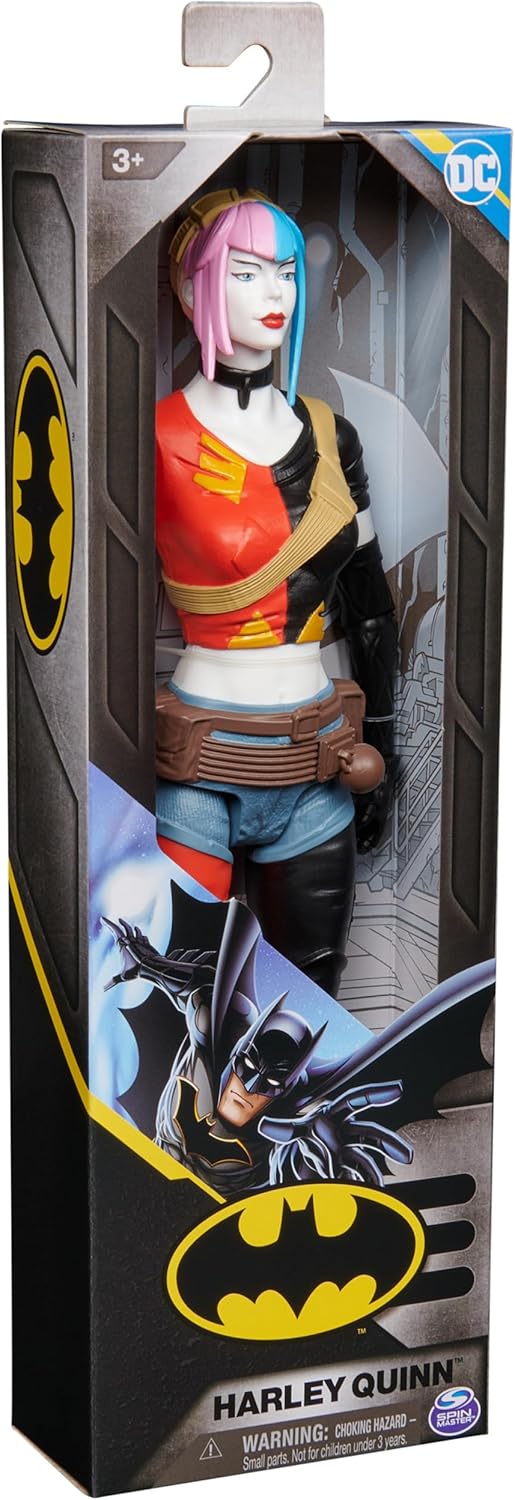 dc comics, Harley Quinn actiefiguur, 30 cm Super Hero Collectible Kids Toys voor jongens en meisjes, leeftijd 3+, 6069101