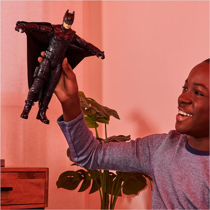 The Batman The Film 6061621 Figuur Batman Wing Suit – 30 cm met gedetailleerde sculptuur van de film – speelgoed voor kinderen vanaf 3 jaar