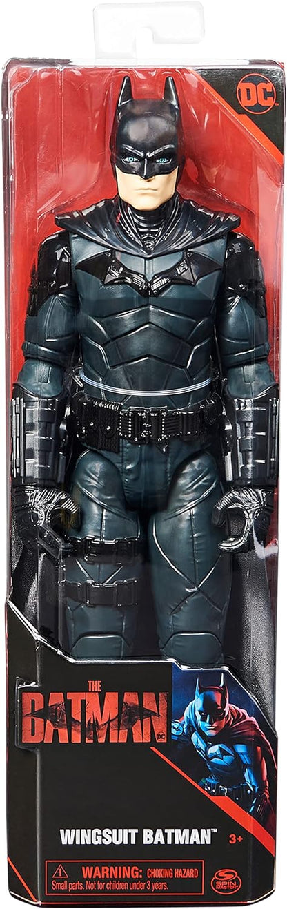 The Batman The Film 6061621 Figuur Batman Wing Suit – 30 cm met gedetailleerde sculptuur van de film – speelgoed voor kinderen vanaf 3 jaar
