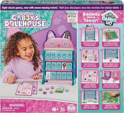 Gabby's Poppenhuis - Spellenpakket met 8 spellen