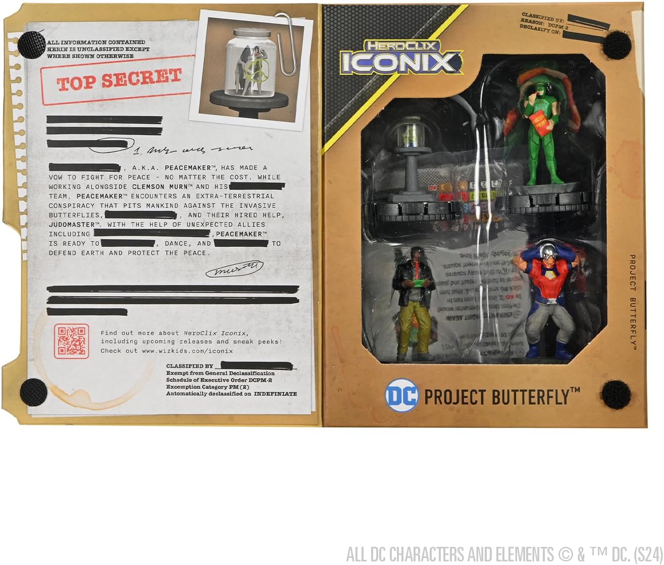 Dc Comics HeroClix Iconix: Peacemaker Project Butterfly