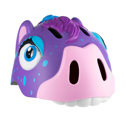 Crazy Safety Green Chameleon Childrens Bike Helmet | Cycle helmet for children aged 2-7 years for bikes, skateboards, balance bikes, scooters, skates Lightweight and adjustable animal helmet 49-55 cm