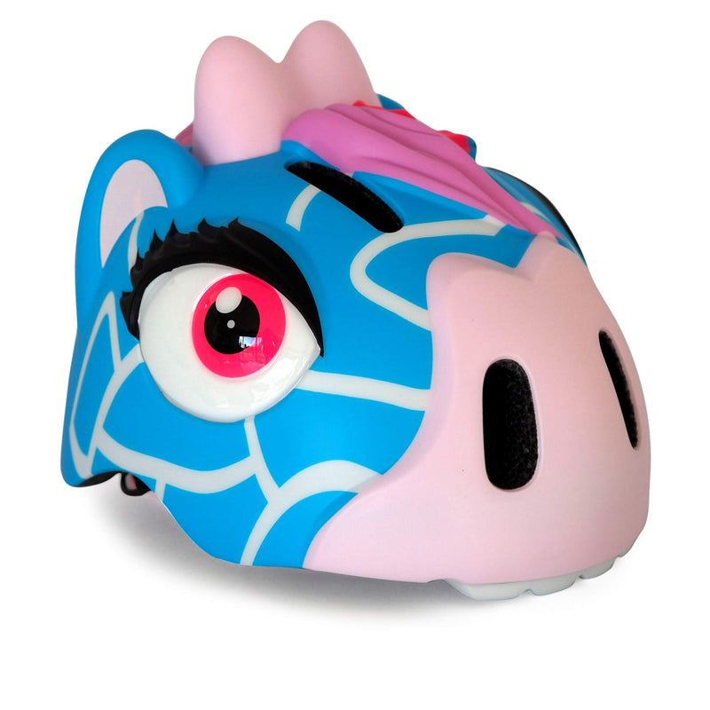 Crazy Safety Green Chameleon Childrens Bike Helmet | Cycle helmet for children aged 2-7 years for bikes, skateboards, balance bikes, scooters, skates Lightweight and adjustable animal helmet 49-55 cm