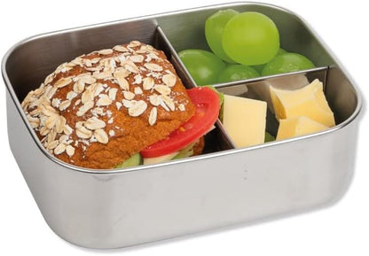 RVS Lunchtrommel - Vlinder