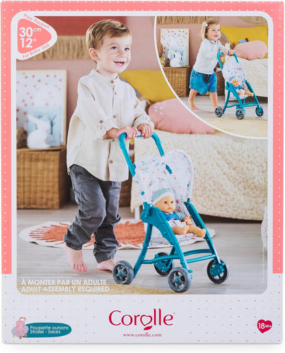 Corolle 9000111000 Baby Pushchair Bear Accessory for 30 cm Dolls from 18 Months