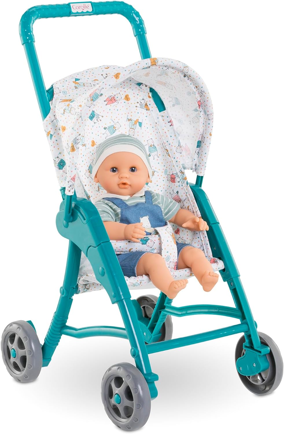 Corolle 9000111000 Baby Pushchair Bear Accessory for 30 cm Dolls from 18 Months
