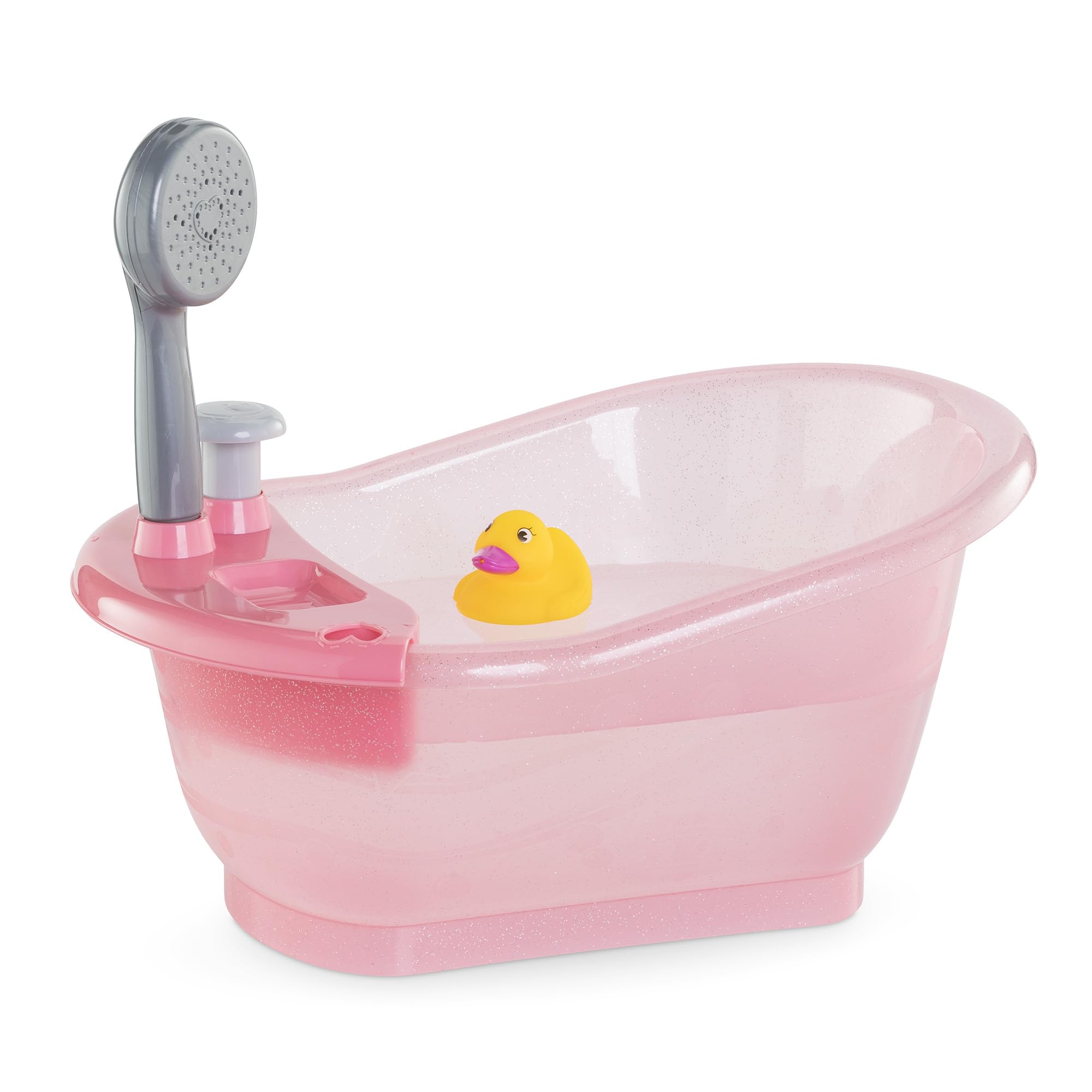 Corolle Bathtub, accessory, for 30 and 36 cm dolls, from 3 years, 9000141660, Pink, 13.78 x 10.63 x 7.48