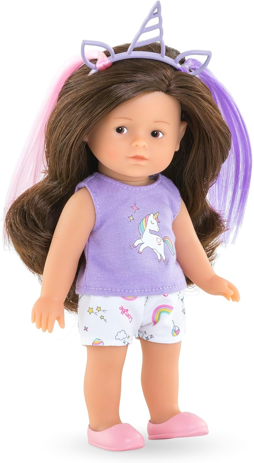 Corolle - MES Mini Corollines, Romy Einhorn, 20 cm, ab 3 Jahren, 9000240140