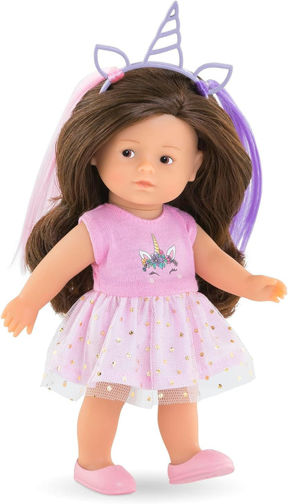 Corolle - MES Mini Corollines, Romy Einhorn, 20 cm, ab 3 Jahren, 9000240140
