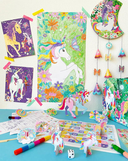 Box Candiy - Multi Craft & Activity Set - Totally Unicorn Adventure - (Bc-S2107)
