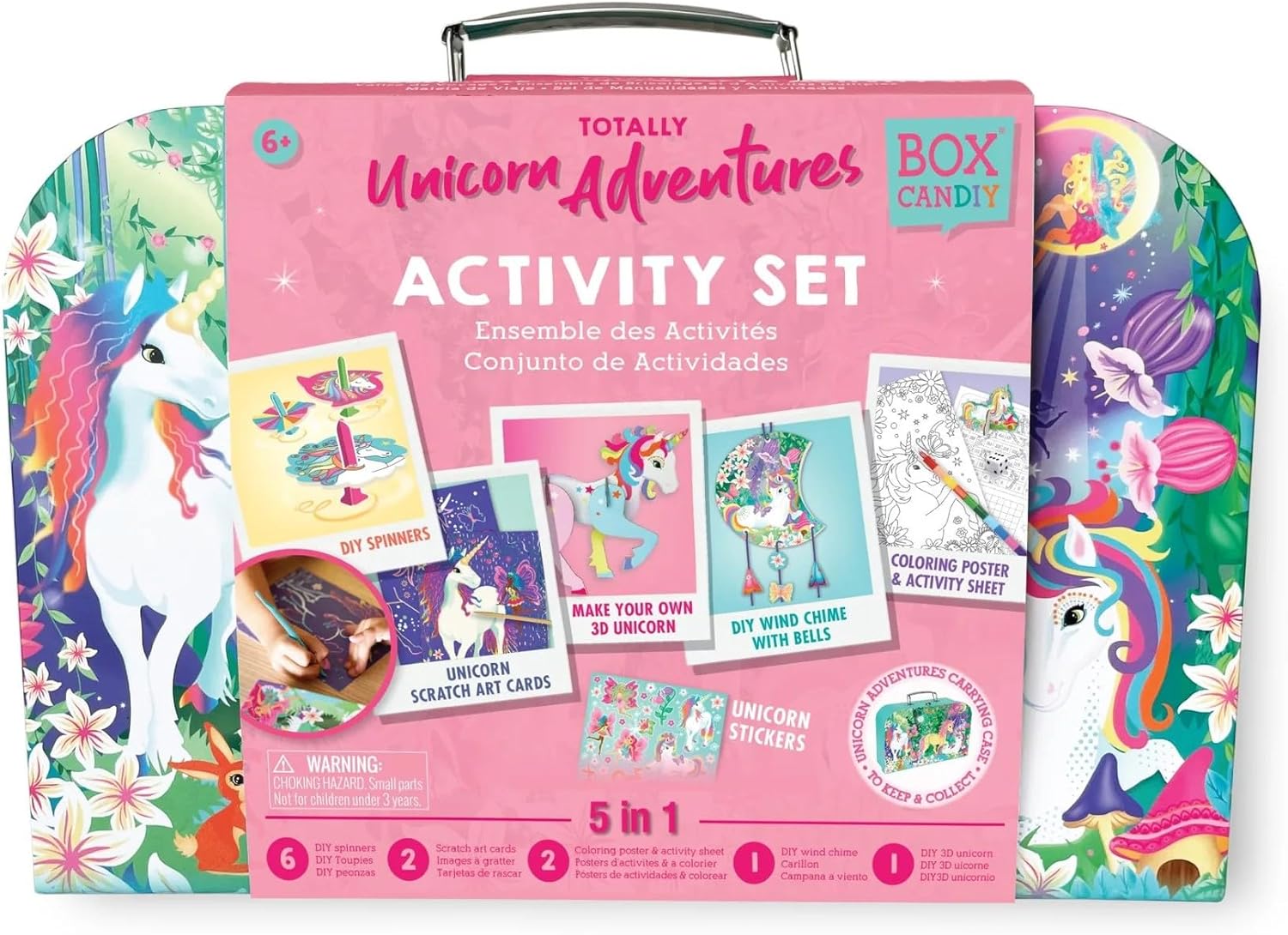 Box Candiy - Multi Craft & Activity Set - Totally Unicorn Adventure - (Bc-S2107)