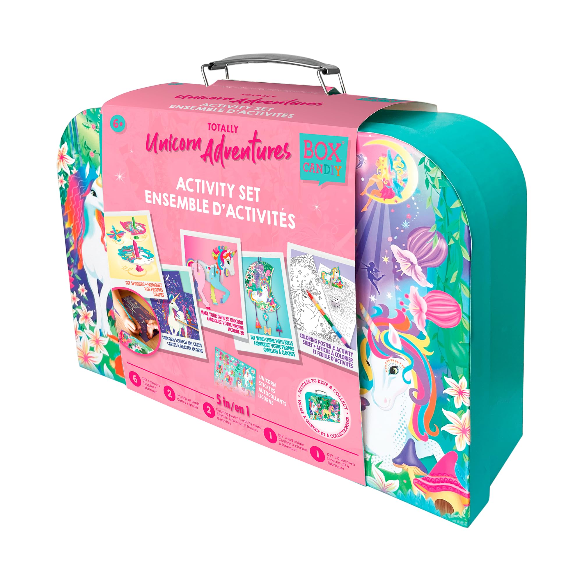 Box Candiy - Multi Craft & Activity Set - Totally Unicorn Adventure - (Bc-S2107)