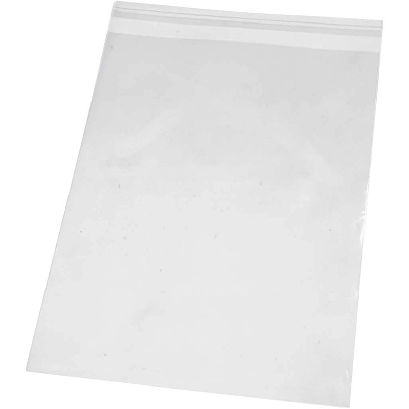 Cellophane Bags, W: 18 cm, H: 25,3 cm, 200pcs