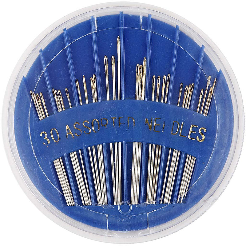 Creativ Company 30-Piece Sewing Needles, Silver