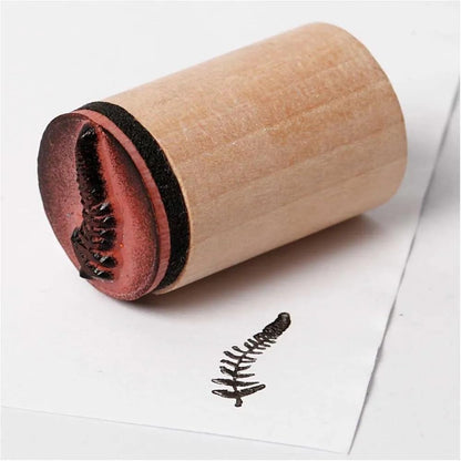 Creativ 28578 Deco Art Stamps, D: 20 mm, Flower and Leaf, 15 asstd, one size