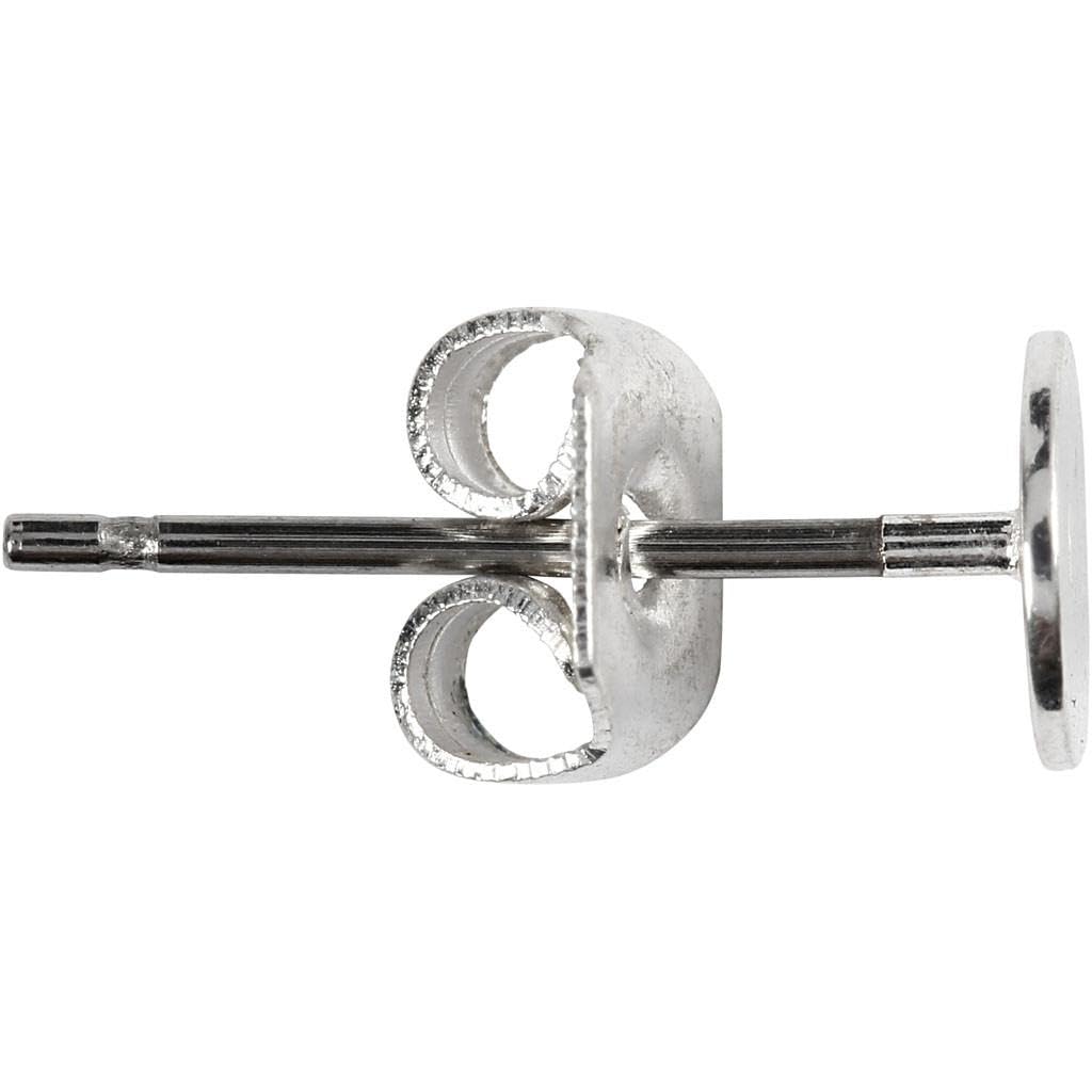 Ohrstecker L 13 Mm 10 Stck. Versilbert