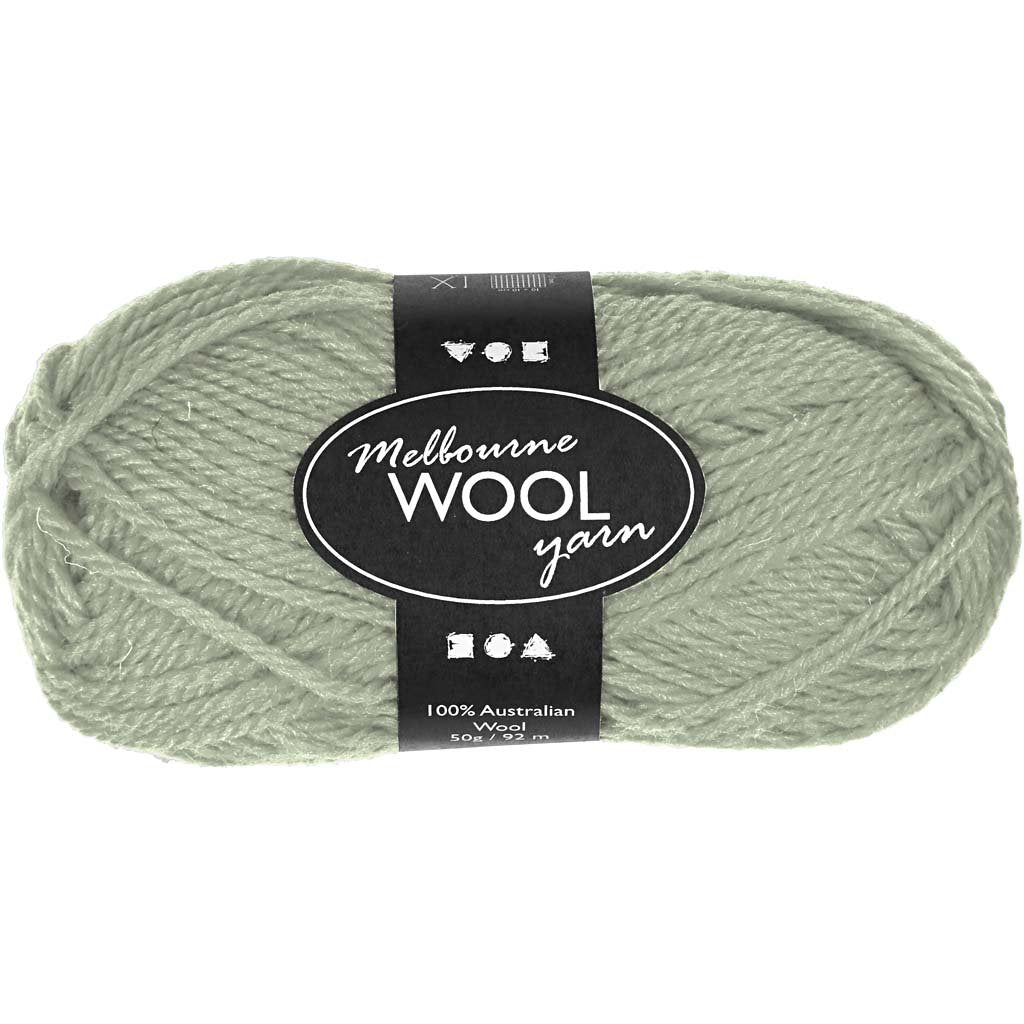 Creativ Company Melbourne Yarn, Light Green