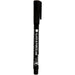 Creativ 31654 Contourmarker for Glass and Porcelain, 1-3 mm line, black, Semi opaque, 1pc