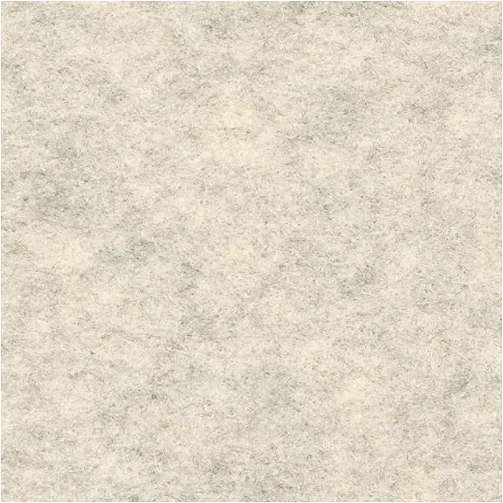Creativ 45524 Company 10-Piece Craft Felt, Off-White