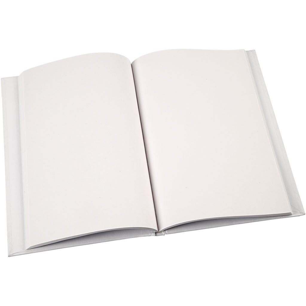 Notizbuch 100263 A5 15x21 cm weiß 1 Stück