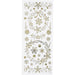 Creativ Company 29150 Foil Gold 29pcs decorative sticker