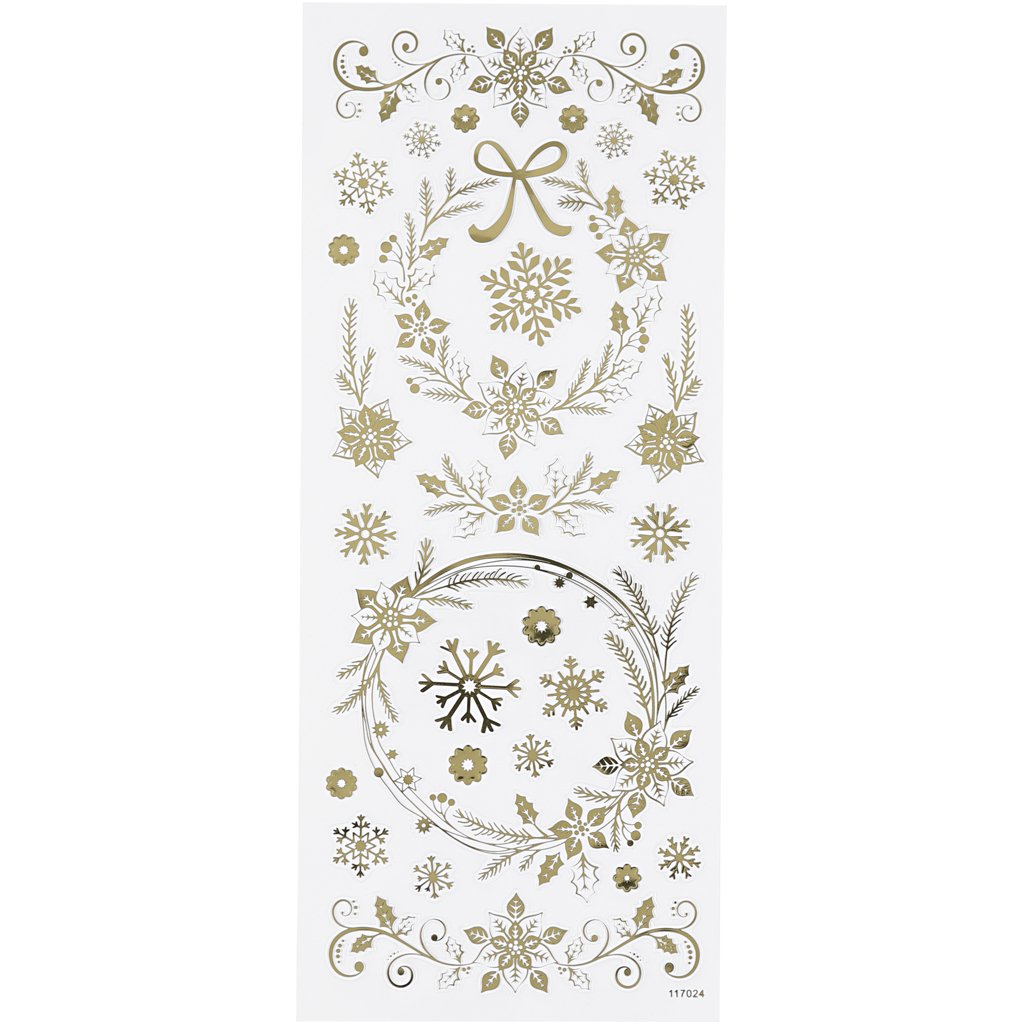 Creativ Company 29150 Foil Gold 29pcs decorative sticker