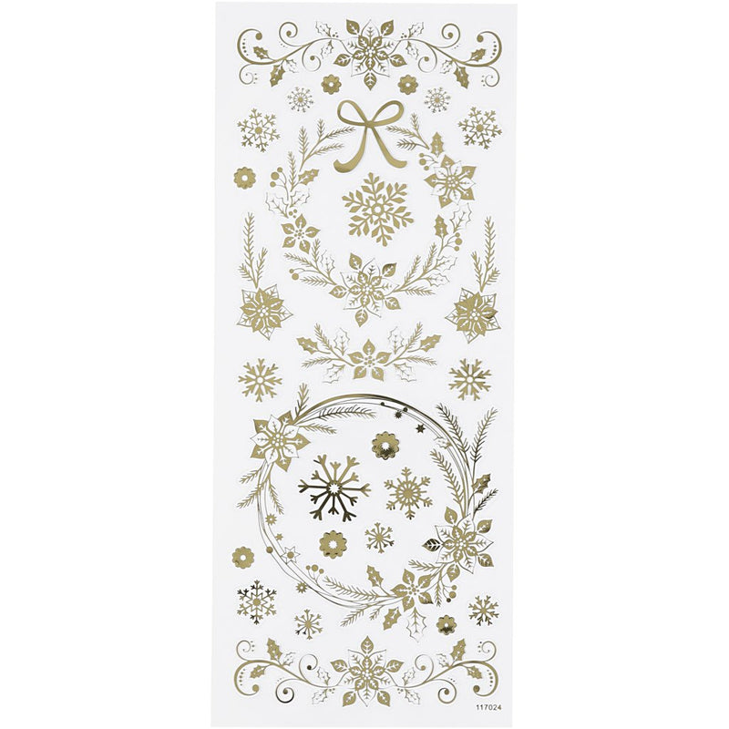 Creativ Company 29150 Foil Gold 29pcs decorative sticker
