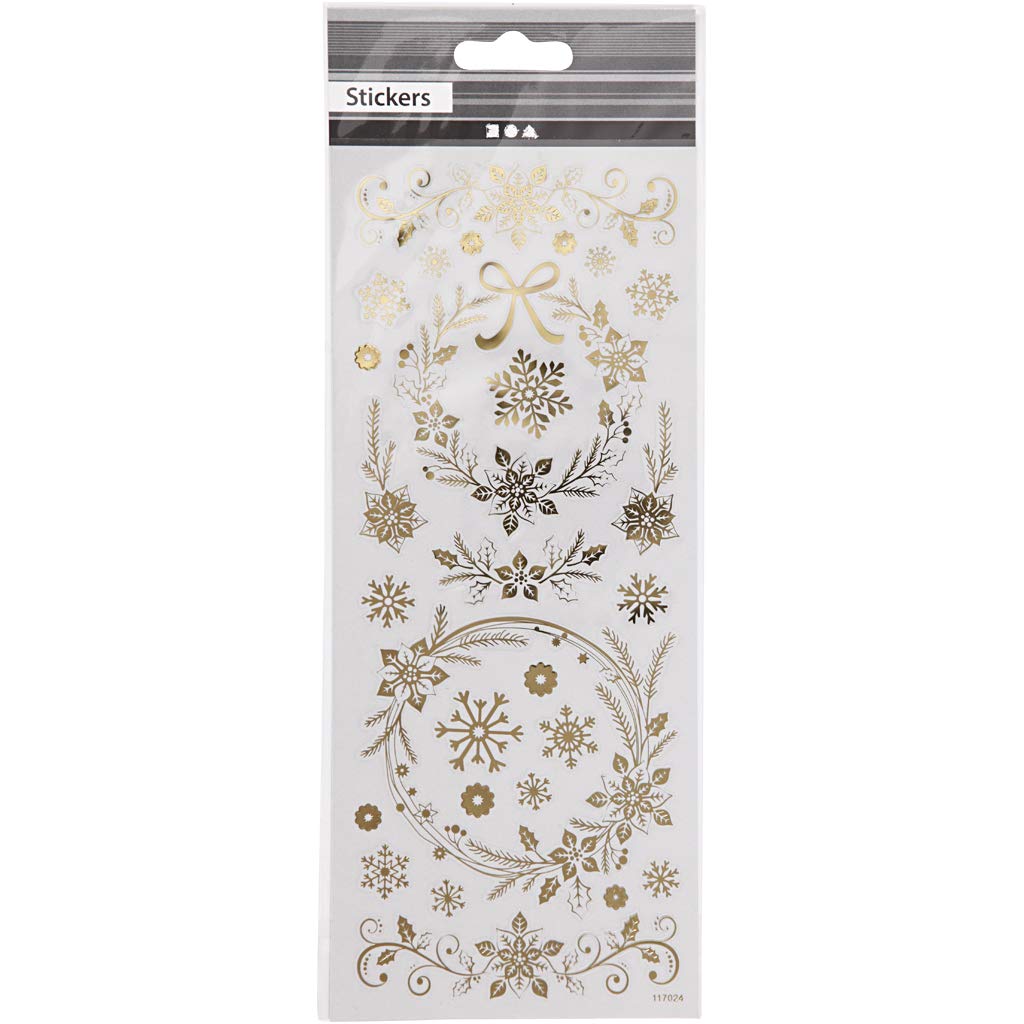 Creativ Company 29150 Foil Gold 29pcs decorative sticker