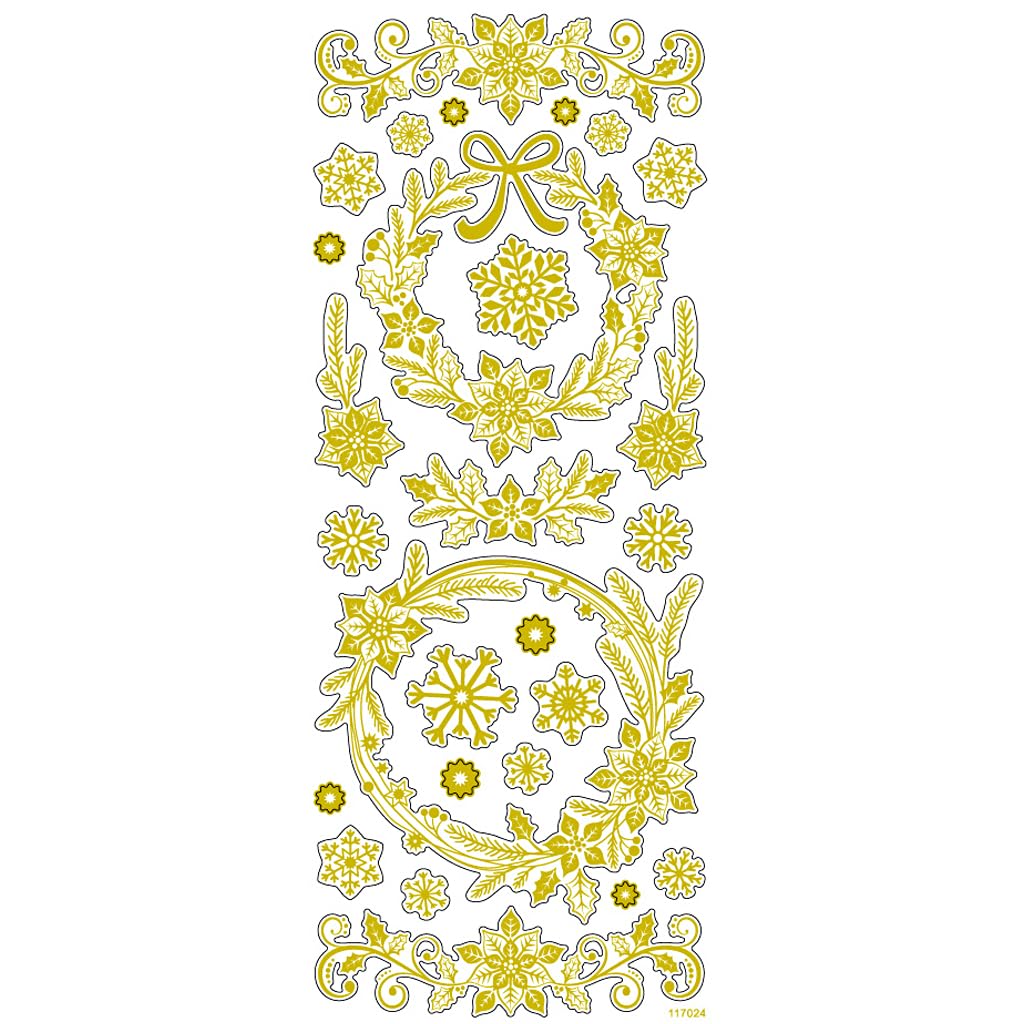 Creativ Company 29150 Foil Gold 29pcs decorative sticker