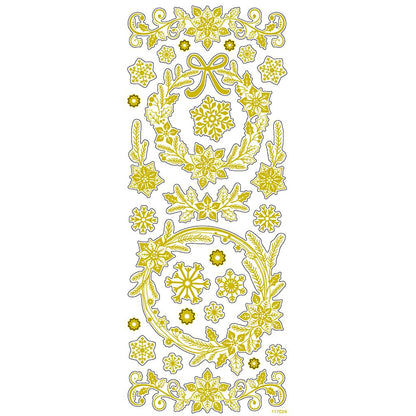 Creativ Company 29150 Foil Gold 29pcs decorative sticker