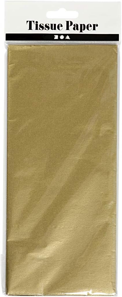 Seidenpapier Blatt 50x70 Cm 14 G 6 Bl. Gold