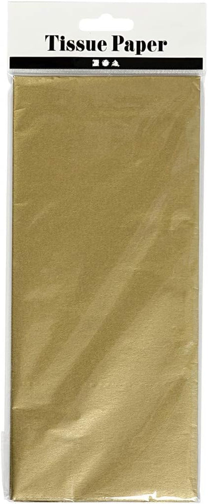 Seidenpapier Blatt 50x70 Cm 14 G 6 Bl. Gold