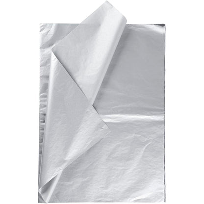 Creativ Seidenpapier, Silber, Einheitsgröße