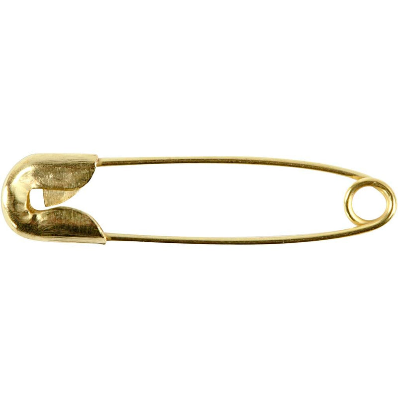 Creativ Safety pins, Gold