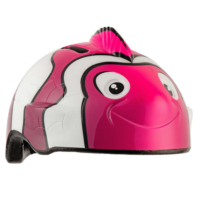 Crazy Safety Green Chameleon Childrens Bike Helmet | Cycle helmet for children aged 2-7 years for bikes, skateboards, balance bikes, scooters, skates Lightweight and adjustable animal helmet