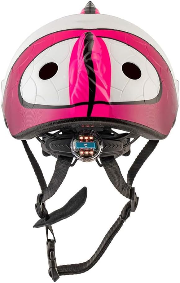 Crazy Safety Green Chameleon Childrens Bike Helmet | Cycle helmet for children aged 2-7 years for bikes, skateboards, balance bikes, scooters, skates Lightweight and adjustable animal helmet