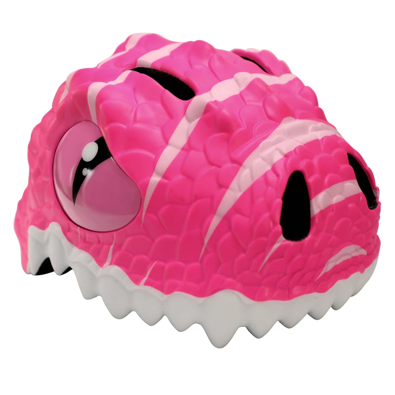 Crazy Safety Green Chameleon Childrens Bike Helmet | Cycle helmet for children aged 2-7 years for bikes, skateboards, balance bikes, scooters, skates Lightweight and adjustable animal helmet