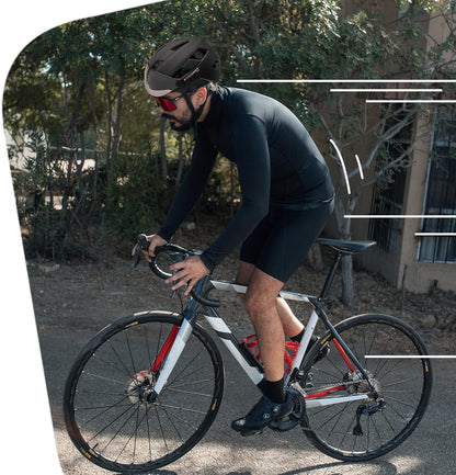 Fietshelm met vizier en knipperlicht, unisex, voor dames en heren, voor e-bike, mountainbike en stadsfiets, Duits Fidlock-magneetsluiting voor makkelijk op en af doen, ledlampje voor optimale veilighe