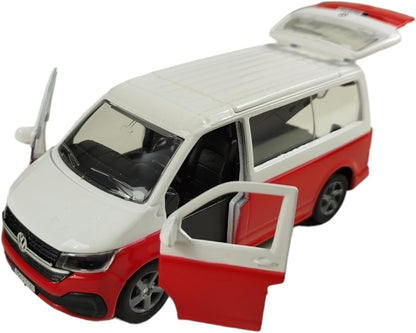 Kids Globe - Kids Globe VW Transporter Camper Die-Cast Pull Back 135cm