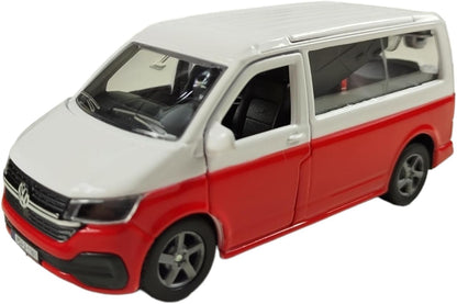Kids Globe - Kids Globe VW Transporter Camper Die-Cast Pull Back 135cm