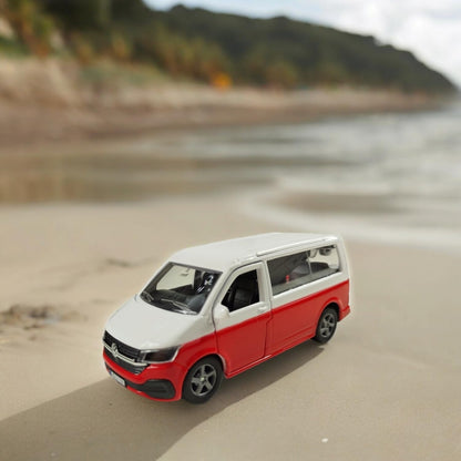 Kids Globe - Kids Globe VW Transporter Camper Die-Cast Pull Back 135cm