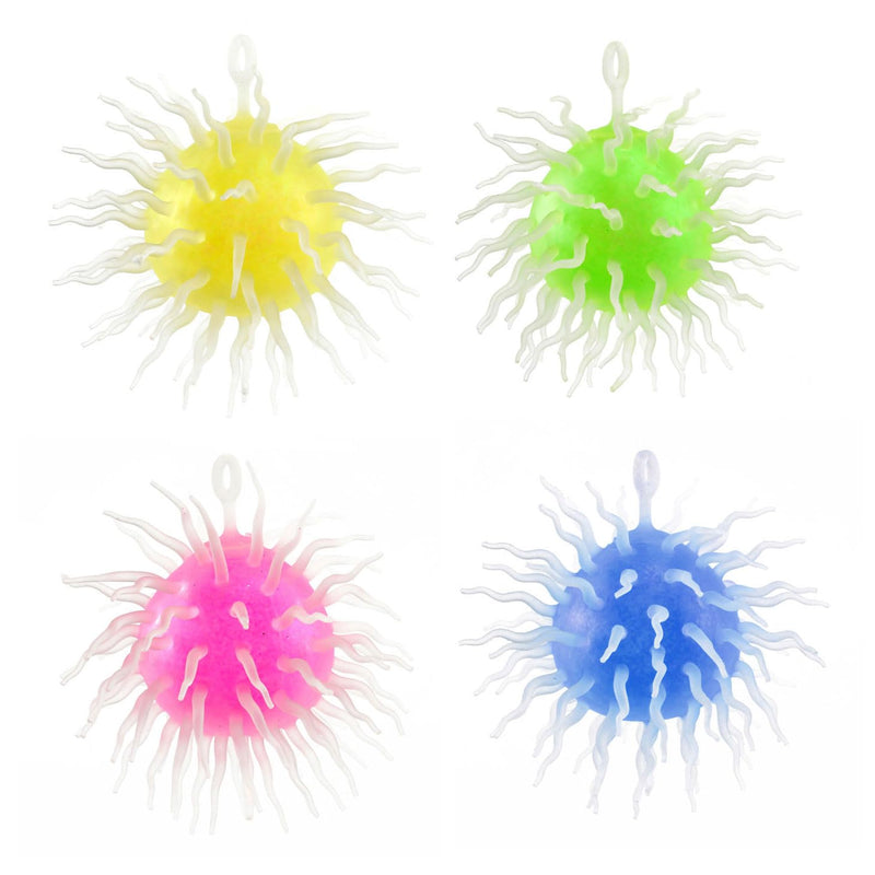 PUFFERZ Puffer Ball 'Super Shiny Spikey' Ø8cm6-as No Aplica Pelotas de Juguete, Multicolor (113115