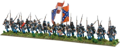 Warlord Games ACW Infantry Regiment Advancing - 28mm Scale Miniatures for Black Powder Highly Detailed American Civil War Era for Table-top Wargaming