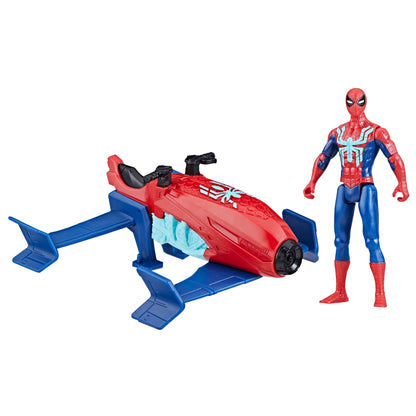 Marvel Spider-Man Epic Hero Series Web Splashers Spider-Man Hydro Jet Blast Action Figure and Vehicle Playset