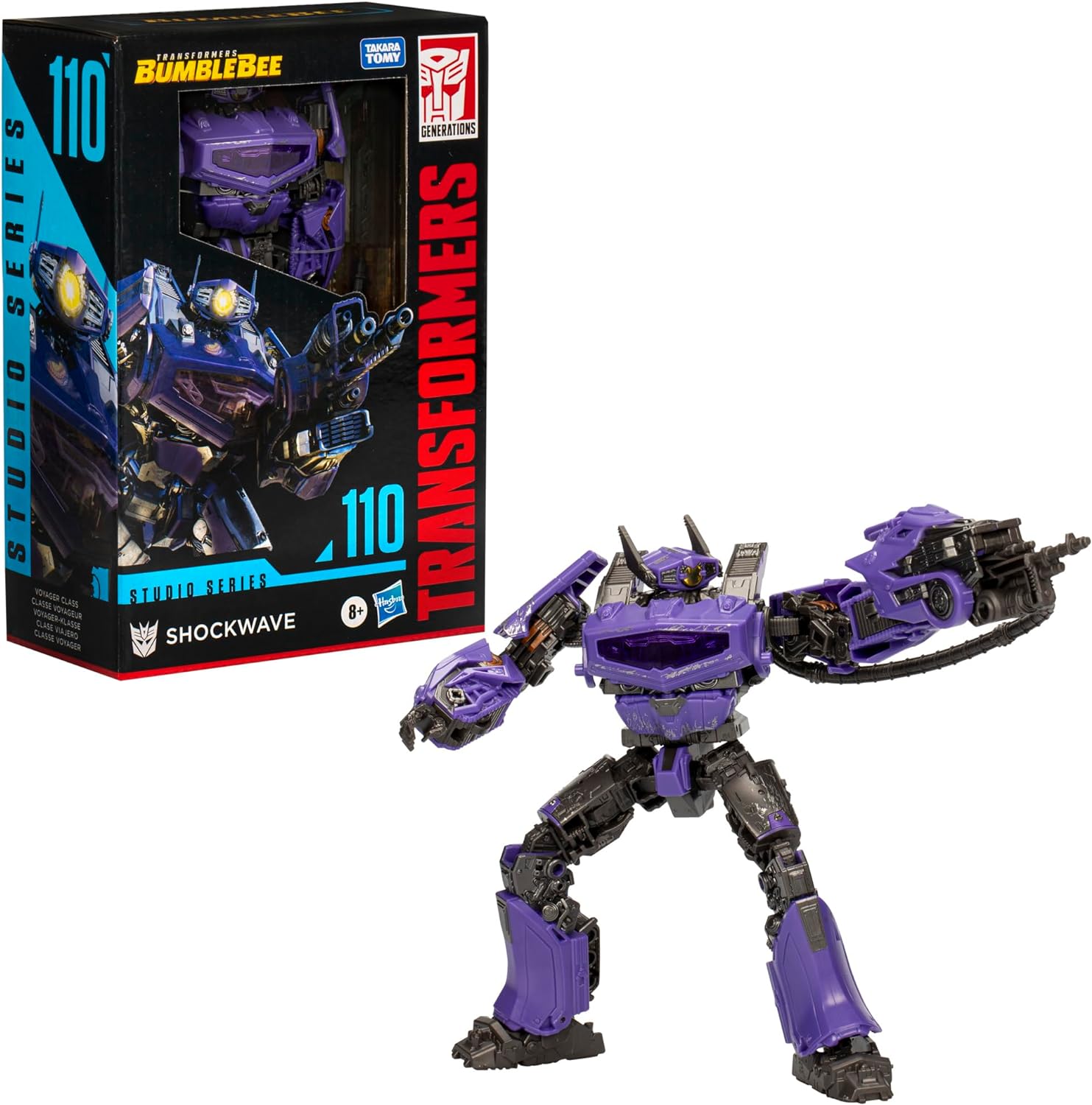 Transformers Studio Series Voyager Bumblebee 110 Shockwave Action Figure