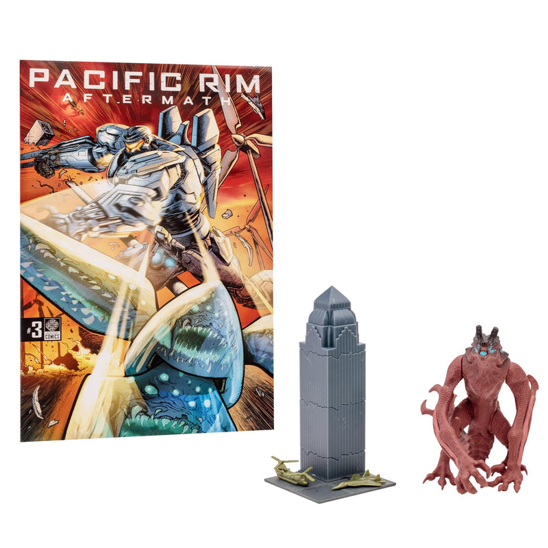 Pacific Rim McFarlane 4" Otachi (Kaiju) Figure Playset & Comic