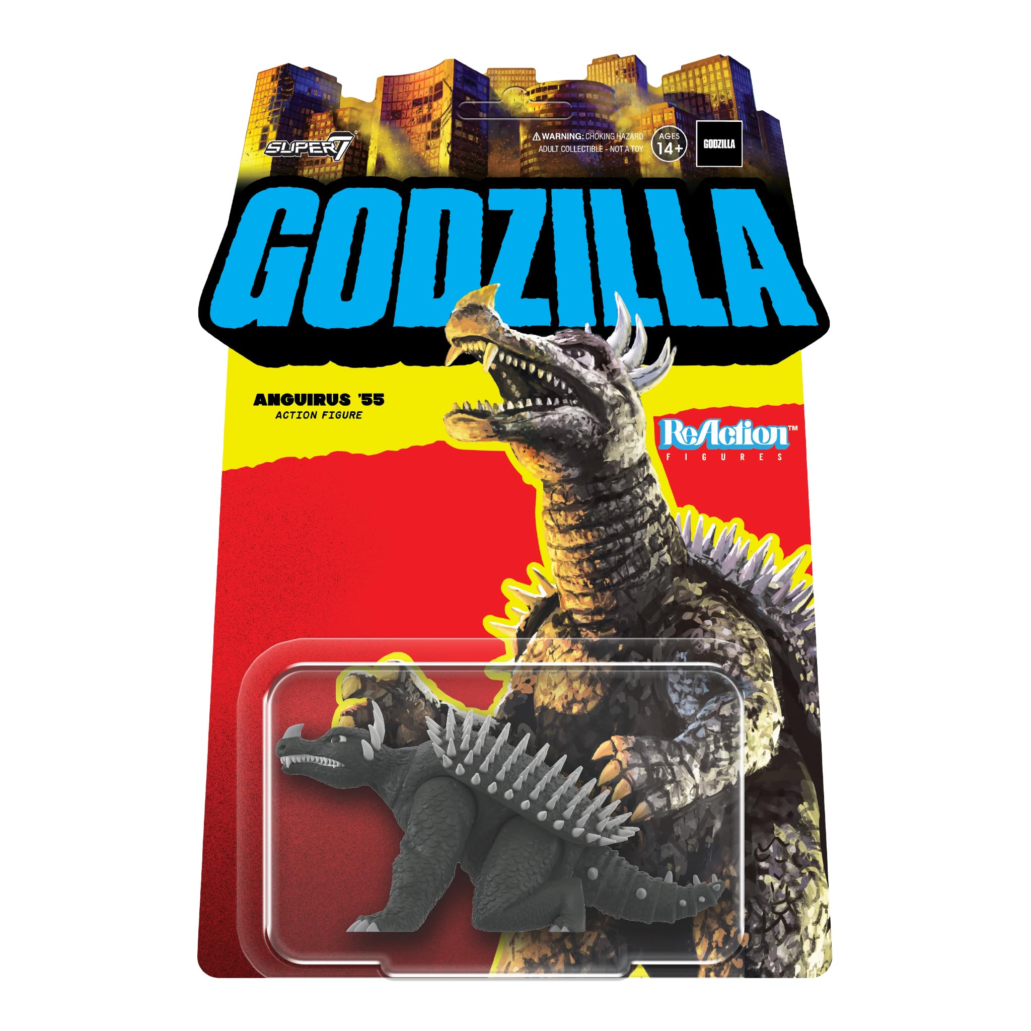 Super7 Toho Reaction Figures Wave 05 - Anguirus '55 Action Figure