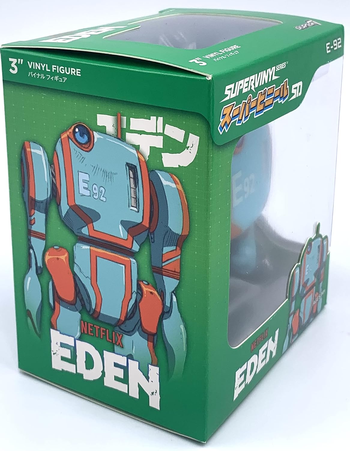 Super 7 Netflix Anime Eden Supervinyl Action Figure (3inch E-92), Multi-color